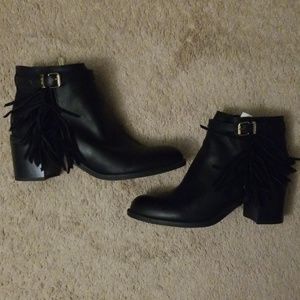 Sam Edleman Circus Black Booties 8.5